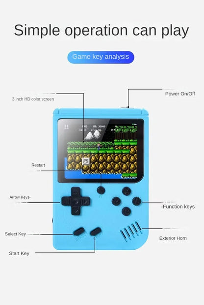 Retro Portable Mini Handheld Video Game (500 games included)