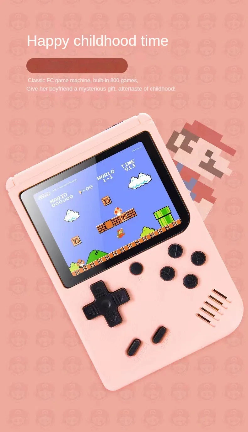 Retro Portable Mini Handheld Video Game (500 games included)